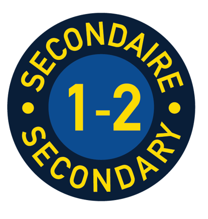 Image de la catégorie Secondaire 1 à 2